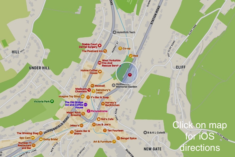 clinic map for ios