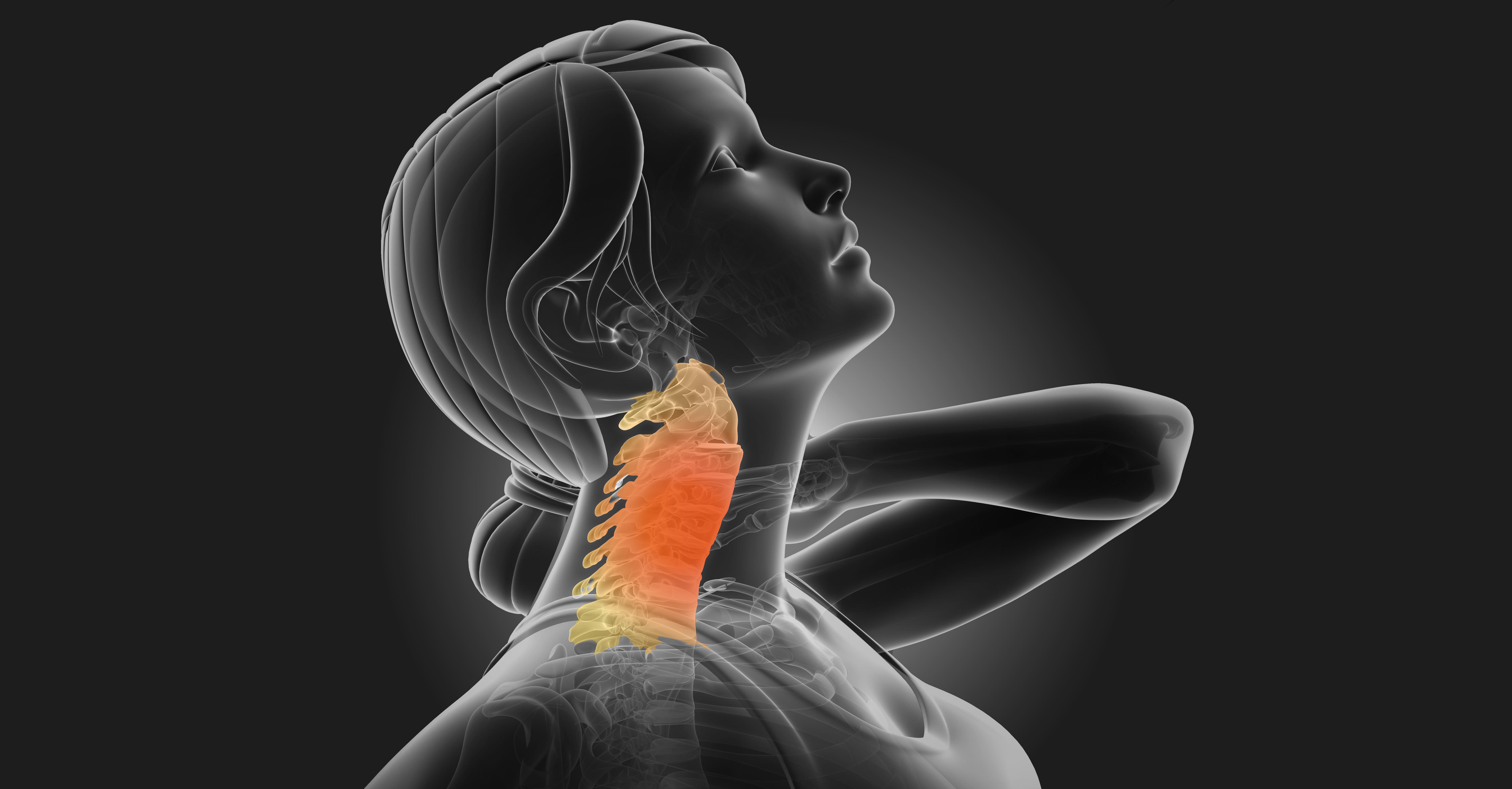 inflammed neck pain