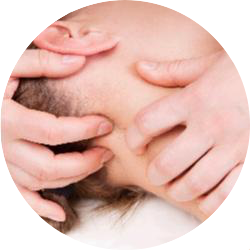osteopathic head treatment round