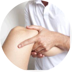 osteopathic knee treatment round