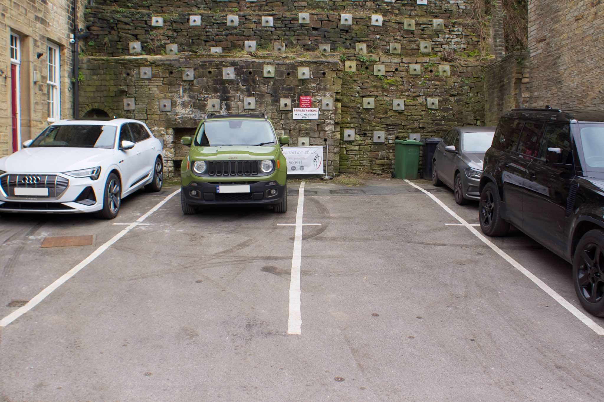 Osteopathy in Action parking spaces