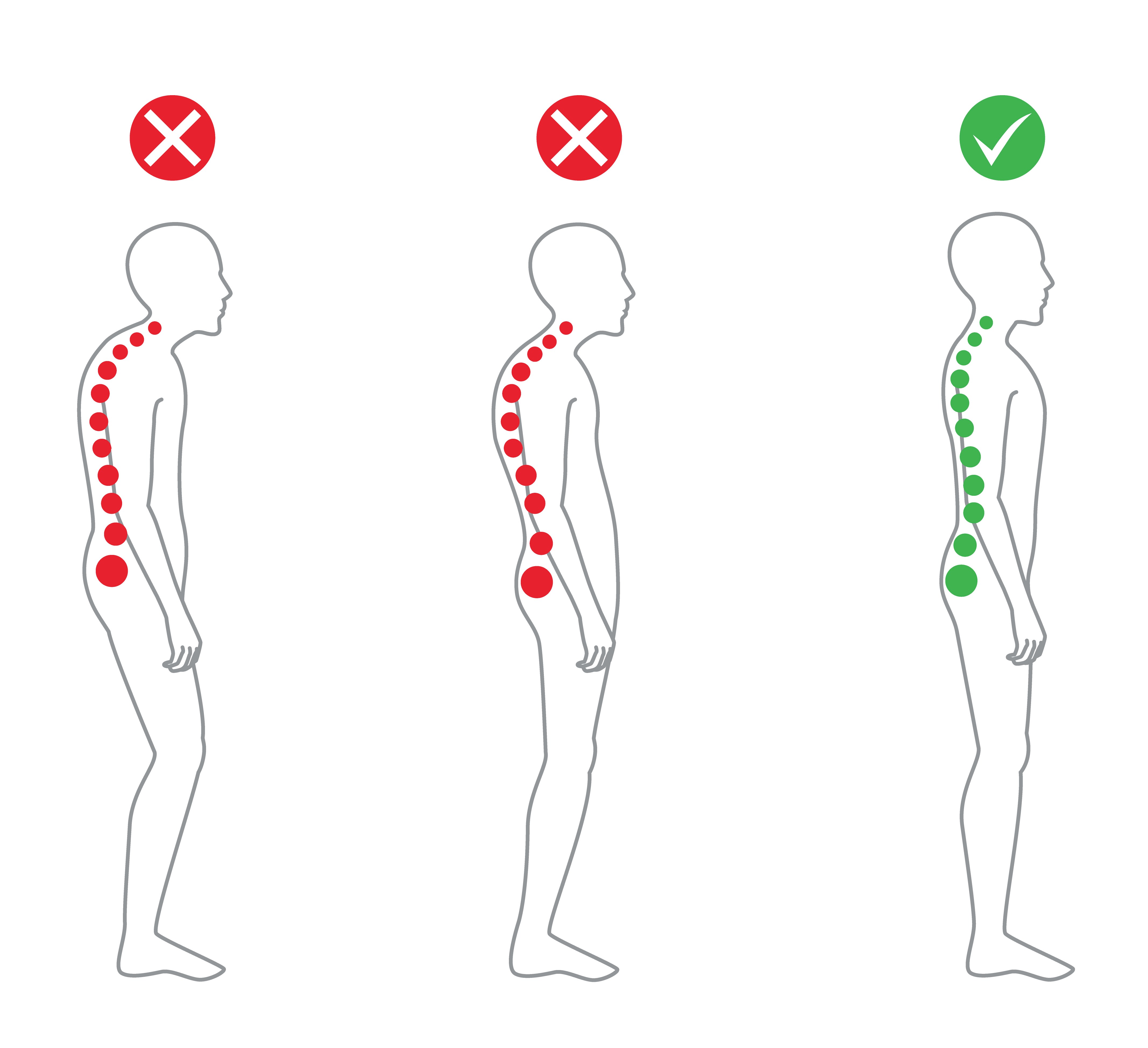 posture correct stand